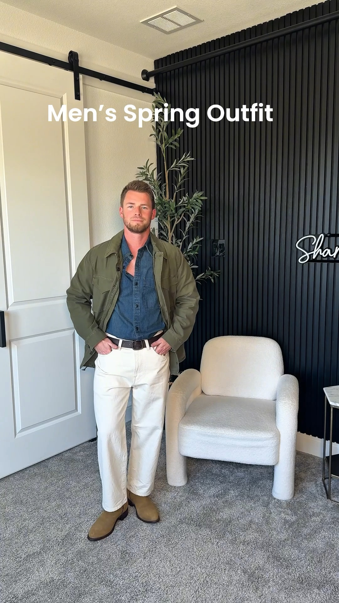 Most of these pieces are no longer avlaiable so I put a few similar options.

The jeans are loose straights in Ecru from Madewell, tailored for no break. 

The army jacket is from JCrew but a lot of similar options avalaible. 

#LTKootd #LTKMens #LTKgrwm