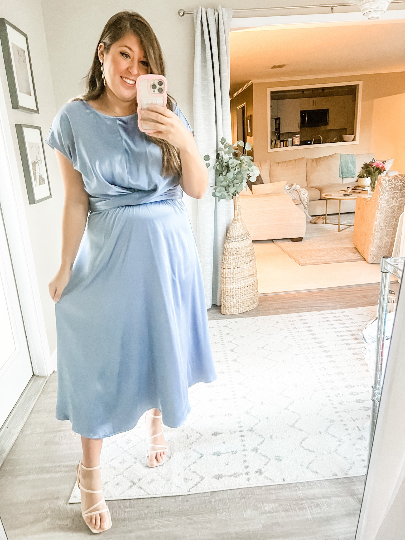 Wedding guest dress // Great for church events and comes in tons of colors 

Sized up to XL because it has a zipper and for bump, bump friendly

#LTKwedding #LTKcurves #LTKunder50