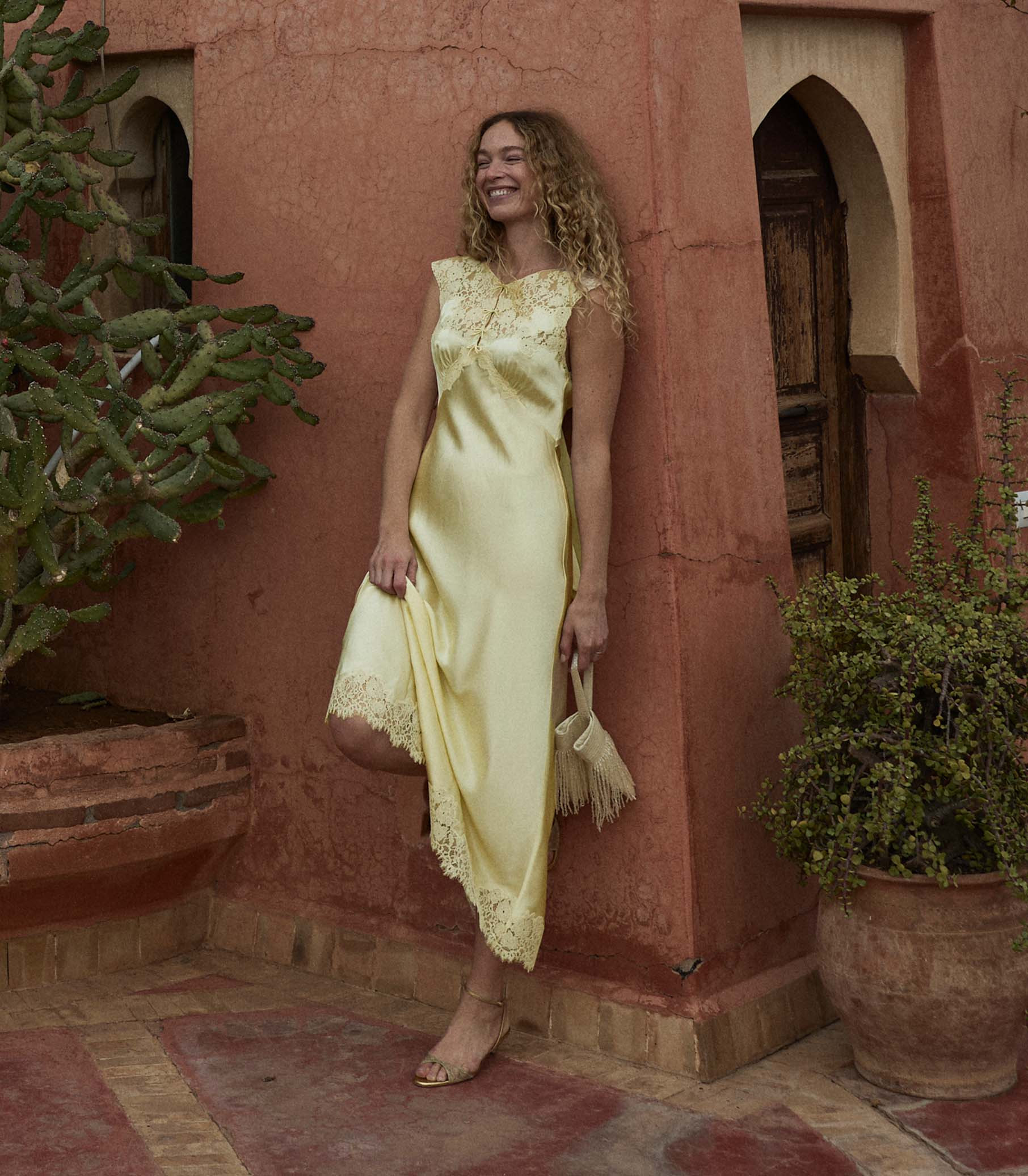 Marcelle Dress - Gateau | DÔEN | DOEN