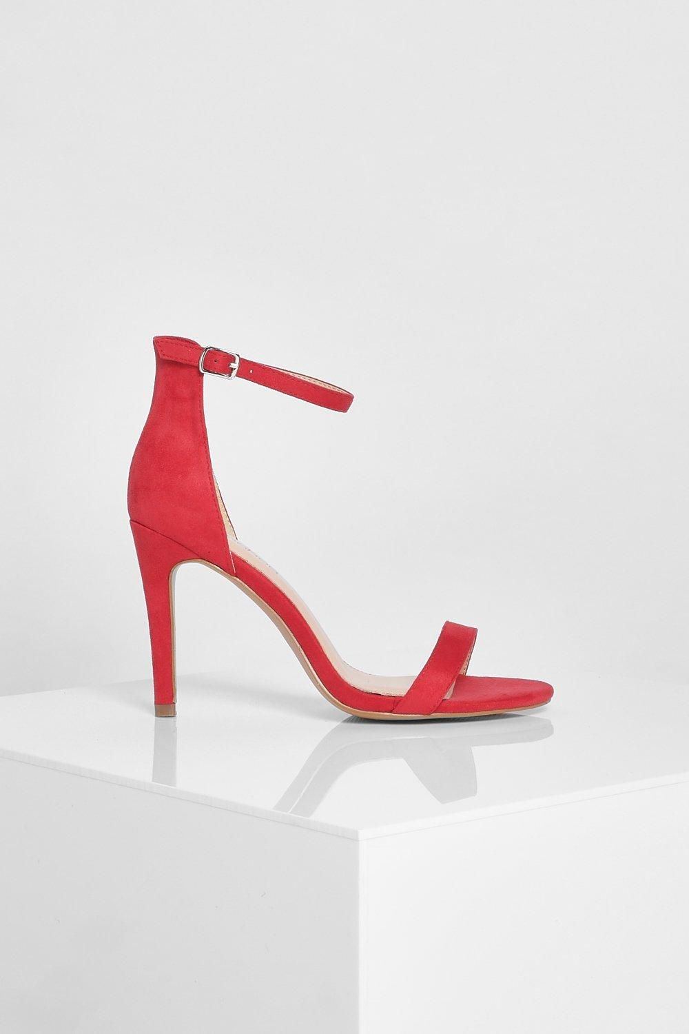 Stiletto Barely There Two Part Heels | Boohoo.com (UK & IE)