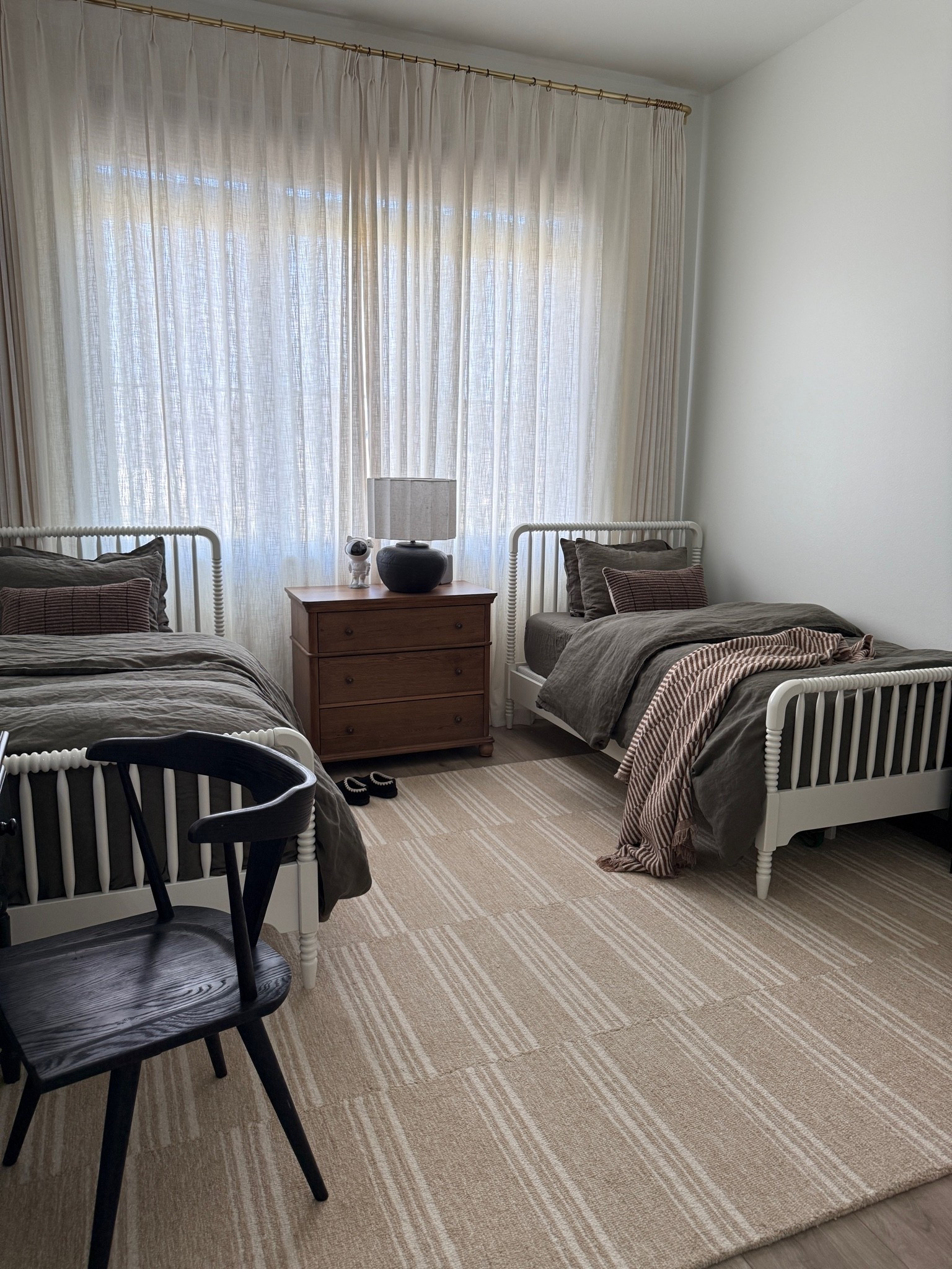 Kids bedroom, olive green bedding

#LTKHome