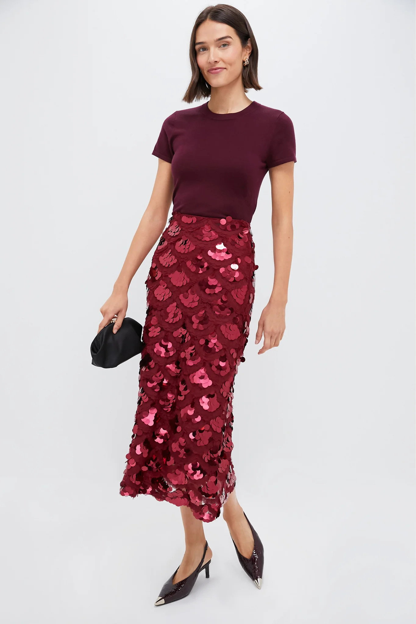 Ruby Paillette Mona Maxi Skirt | Tuckernuck (US)