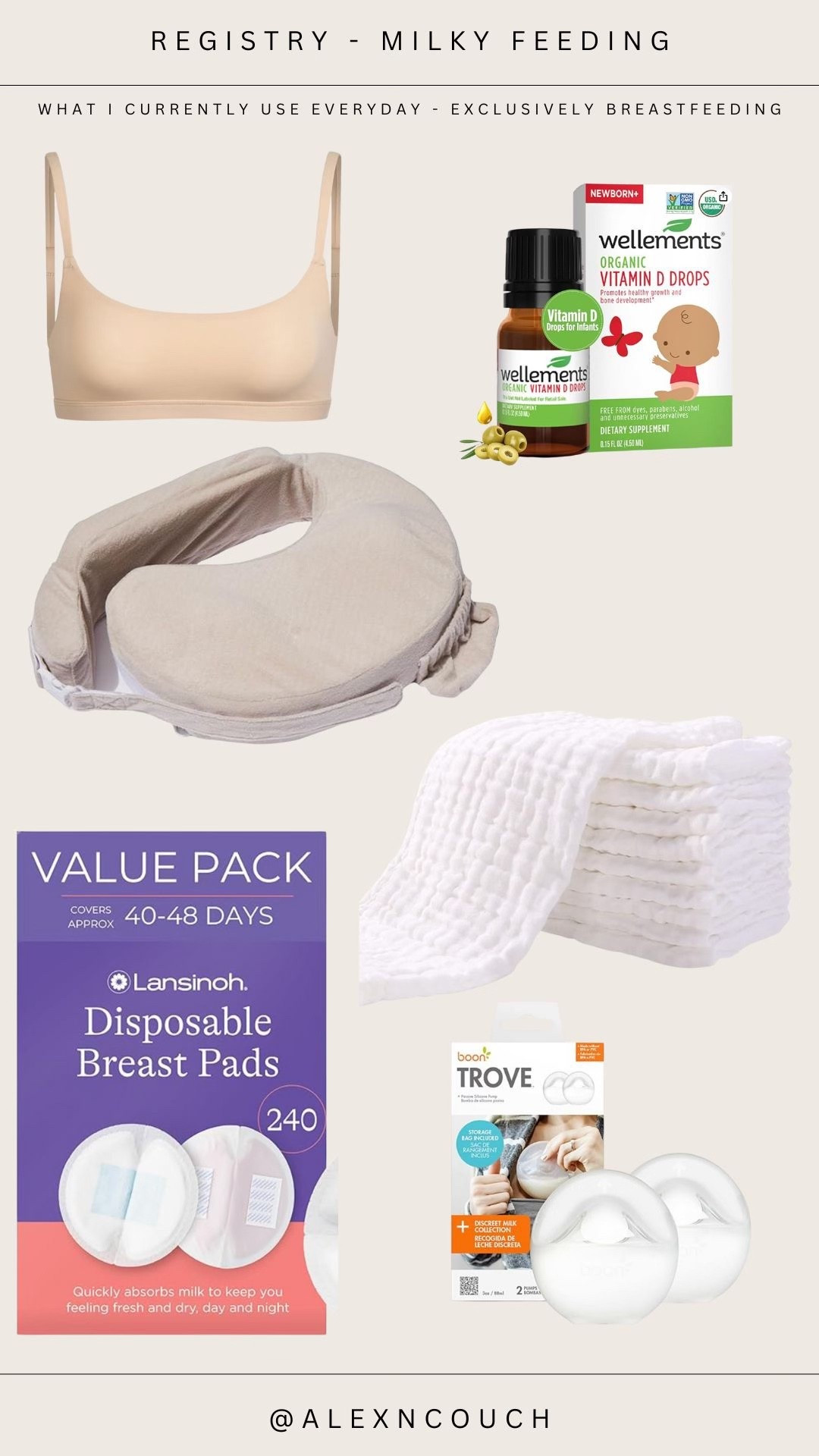 Things I use everyday! Exclusively breastfeeding and I have pumped a couple times this round for events. #LTKbaby