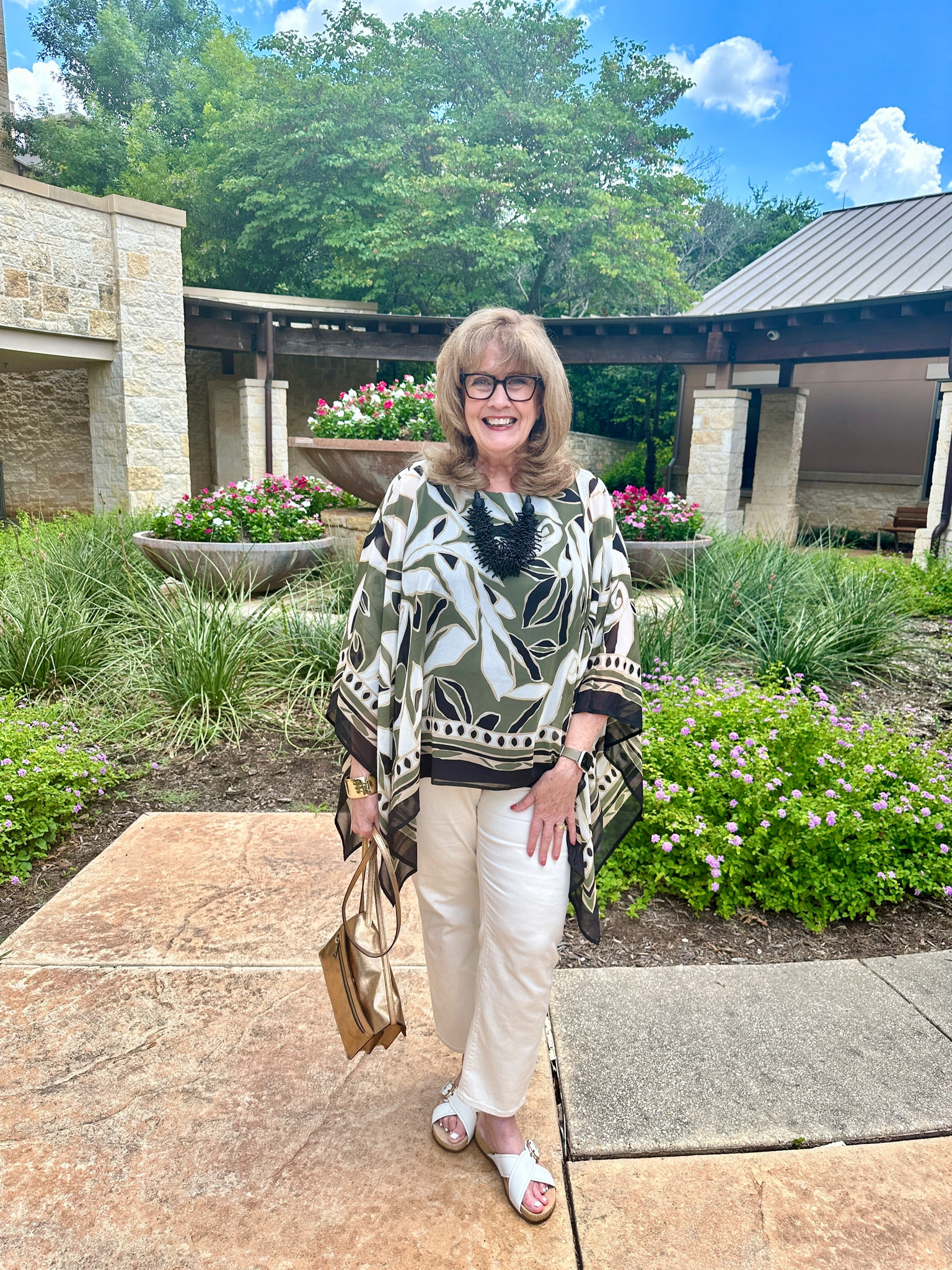 Love this new top with olive green as the star! 

#LTKOver40 #LTKSeasonal #LTKMidsize