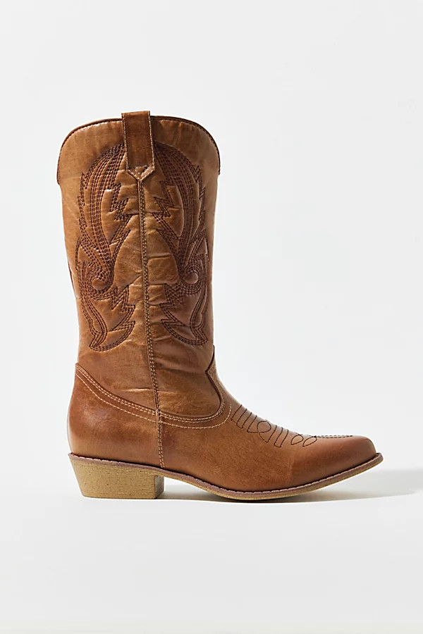 Coconuts By Matisse Footwear Gaucho Cowboy Boot in Tan, Women's at Urban Outfitters | Urban Outfitters (US and RoW)
