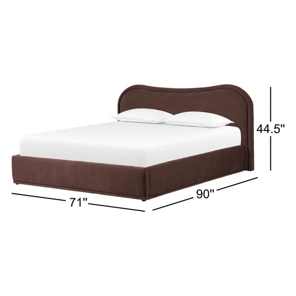 Demery Bed-Laughlin Plum-Queen | Wayfair North America