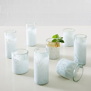 Recycled Mexican Confetti Glassware (Set of 4) | West Elm (US)
