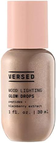 Versed Mood Lighting Luminizing Glow Facial Drops, Sheer Bronzed - Liquid Highlight with Illumina... | Amazon (US)