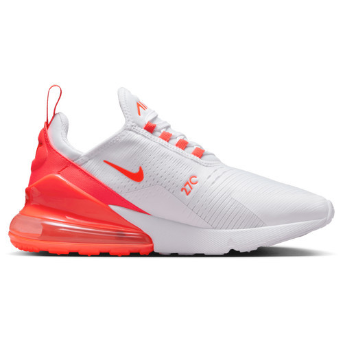Nike Womens Nike Air Max 270 - Womens Running Shoes White/Brt Crimson/White Size 05.0 | Foot Locker (US)