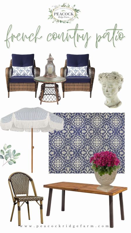 Give me your patio, a rustic French country style makeover with welcoming colors, lush, greenery, and gorgeous classic furniture pieces.

#LTKGiftGuide #LTKhome #LTKSeasonal