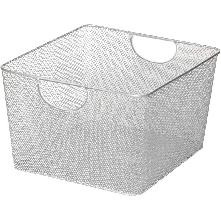 YBM Home Kitchen Pantry Organizer Wire Basket for Shelves, Cabinets, Pantry, Countertop, Mesh Ope... | Walmart (US)