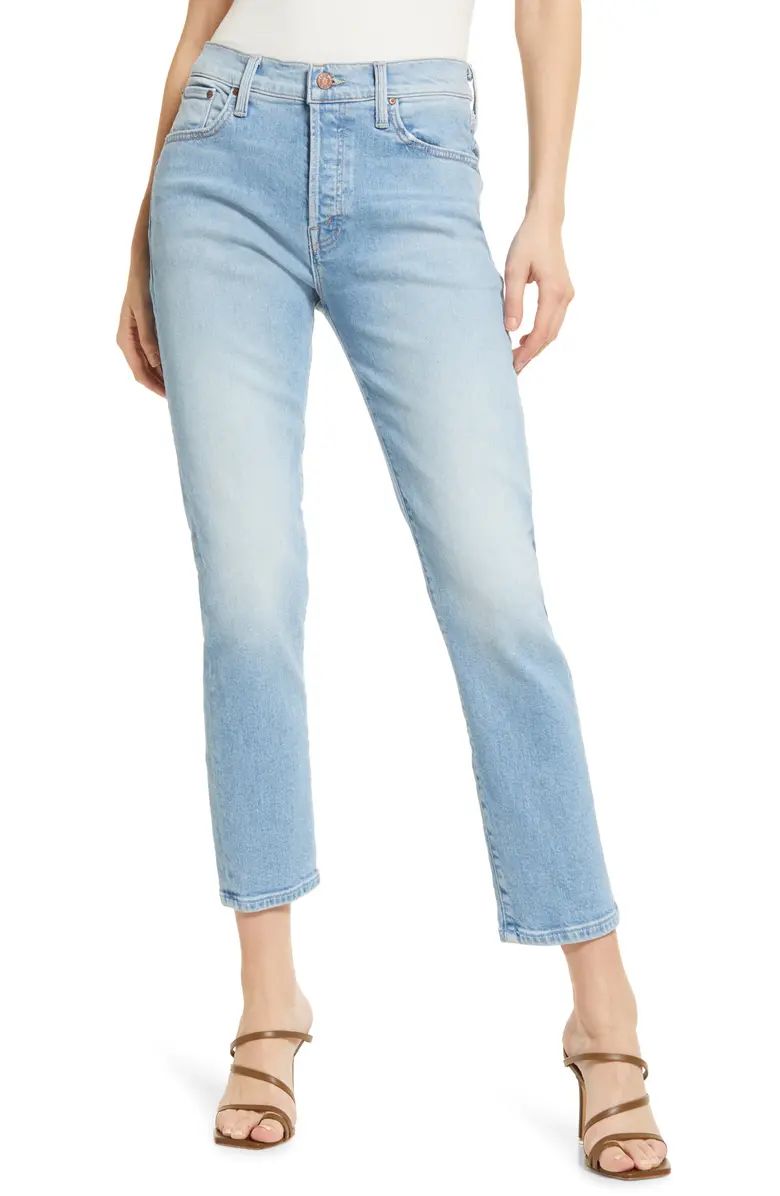 MOTHER The Scrapper High Waist Ankle Jeans | Nordstrom | Nordstrom