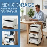 OUTMASTER Printer Stand -3 Tier Mobile Rolling Storage Cart with Shelves for Home Office. | Walmart (US)