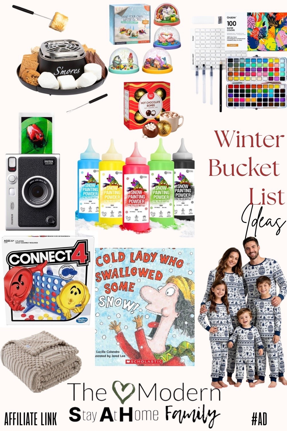 ❄️ Our Family Winter Bucket List ❄️

Winter is the perfect time to slow down, make memories, and find little ways to make ordinary family days feel special. We put together a family winter bucket list filled with cozy, fun, and easy activities we can enjoy together all season long. 🤍

Think snowy adventures, cozy movie nights, baking together, family game nights, winter crafts, hot chocolate, Christmas lights, and simple ways to enjoy more quality time at home.

Whether you’re looking for winter activities for kids, family-friendly winter activities, cozy winter ideas, or easy things to do as a family, this list has plenty of inspiration for making the most of the season.

✨ Save this post so you can come back to it whenever your family needs a fun winter activity!

🛍️ I linked some of our favorite products and winter essentials to help make these family activities even more fun.

Family winter bucket list, winter bucket list ideas, family winter activities, winter activities for kids, things to do in winter, family activities at home, cozy family activities, winter family fun, winter activities for families, kids winter activities, indoor winter activities, outdoor winter activities, cozy winter ideas, family memory making, family traditions, winter family traditions, Christmas family activities, holiday activities for kids, family Christmas ideas, winter crafts for kids, family movie night, hot chocolate bar, winter baking, family game night, quality time with kids, stay at home family, intentional family time, family bonding activities, fun things to do with kids, seasonal family activities, winter fun for families, family bucket list