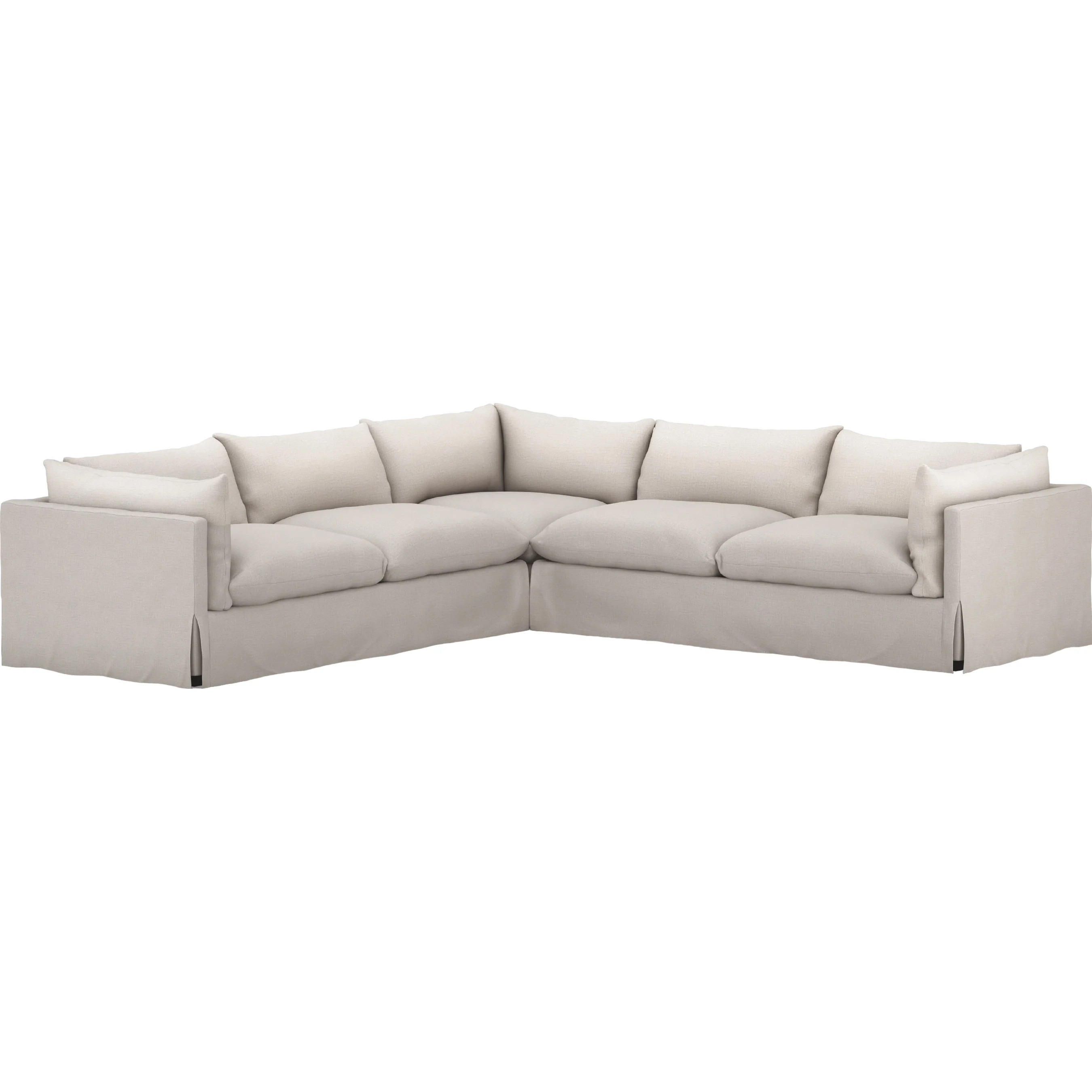 Habitat Slipcover 3-Piece Sectional | Layla Grayce