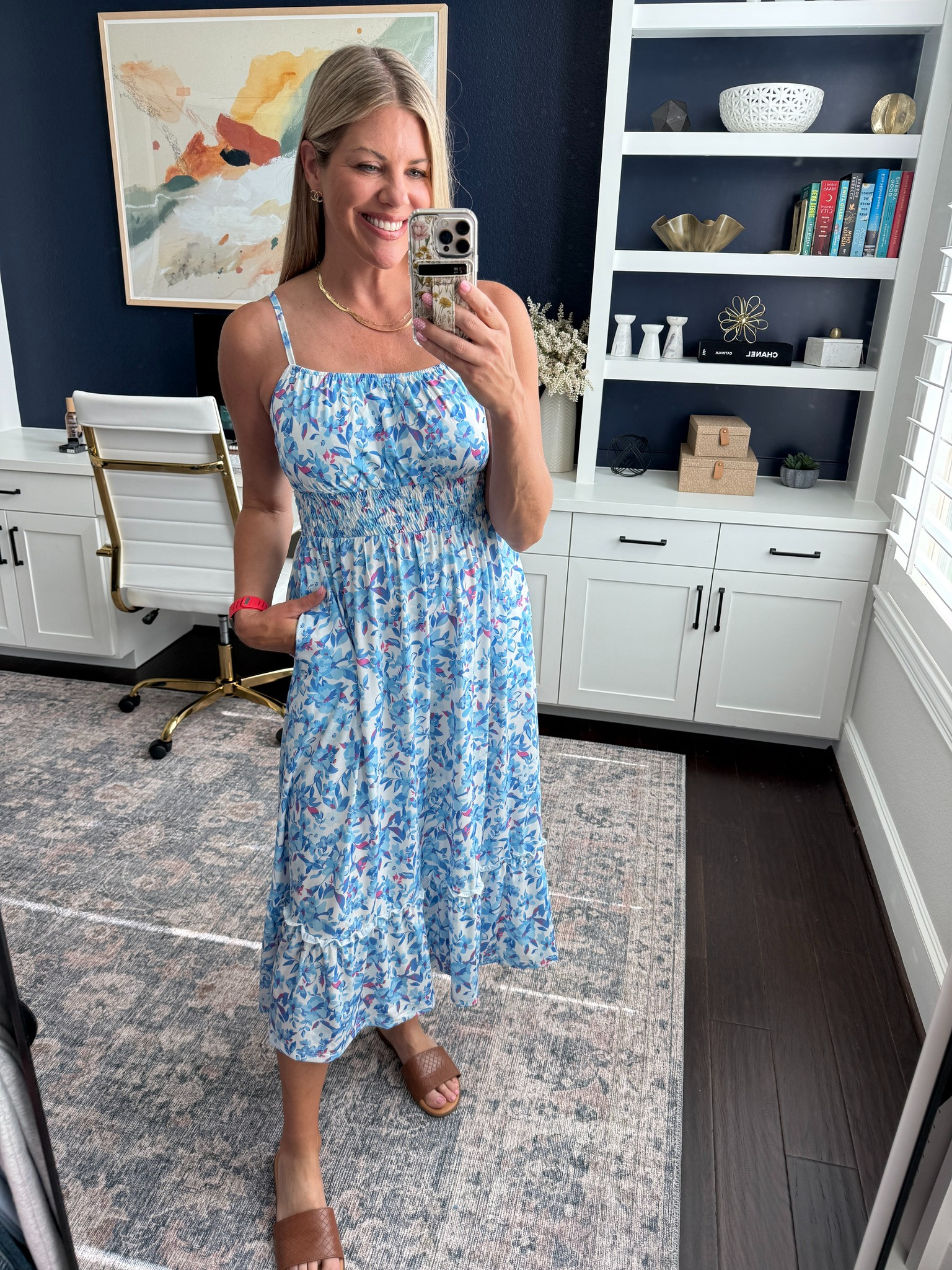 Such a pretty summer dress! 🌸 

 #LTKMothersDay #LTKOver40