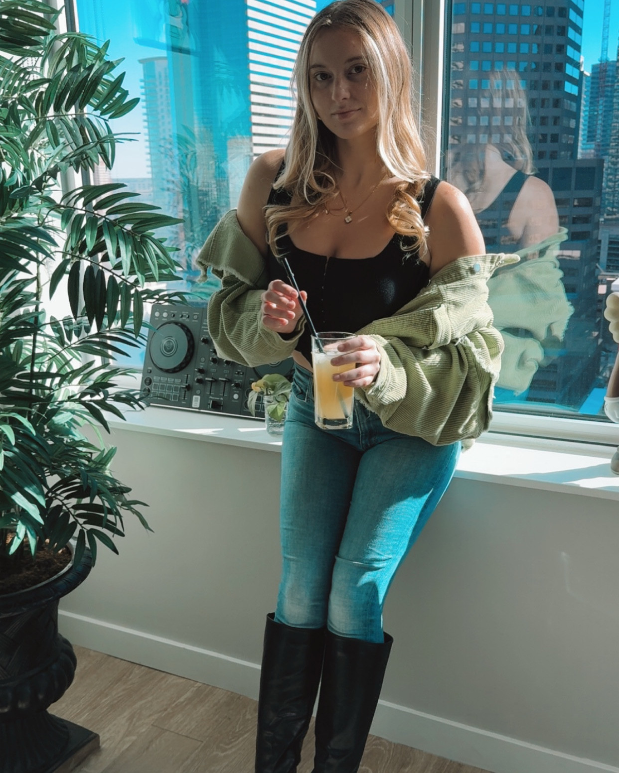 Missed opportunity to put on my black & gold belt BUT I linked the exact jewelry and jeans. The rest were unavailable so I attached similar!

#LTKootd #LTKSeasonal #LTKFindsUnder100