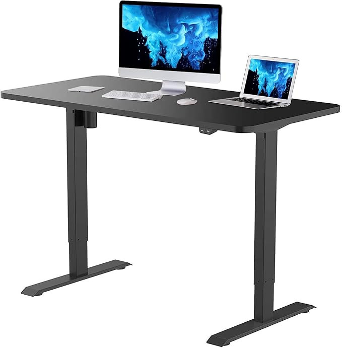 FLEXISPOT EC1 Standing Desk Adjustable Height Electric Home Office Desks Heavy Duty Steel Stand U... | Amazon (US)