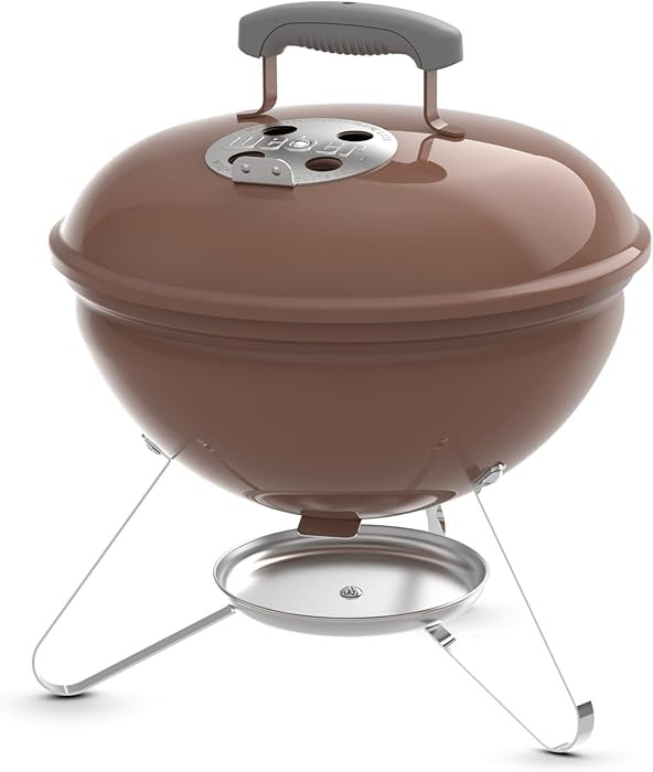Weber Smokey Joe - Parrilla portátil de 14 pulgadas, color moca | Amazon (US)