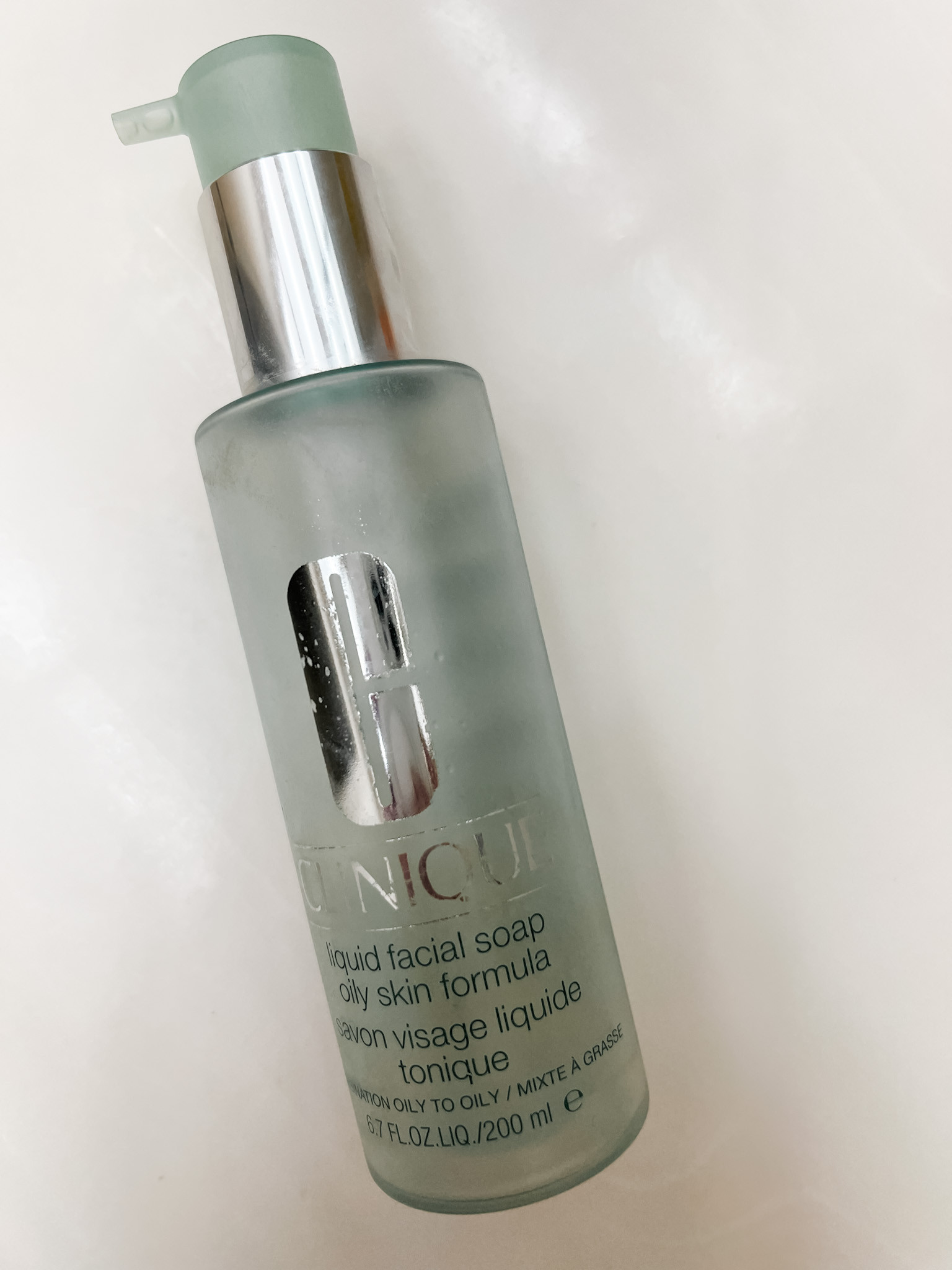 🫧 In January, I finished the Clinique Liquid Facial Soap in the oily skin formula. It helped remove makeup, dirt, and oil from my skin. But it left my face feeling stripped and dry, so I won't be buying it again. 

 #LTKSeasonal #LTKFindsUnder50 #LTKBeauty