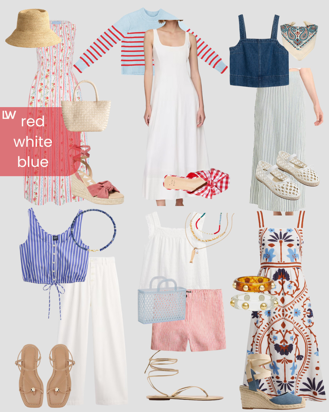 more red, white, and blue looks ❤️💙 

 #LTKSeasonal #LTKFindsUnder100 #LTKStyleTip