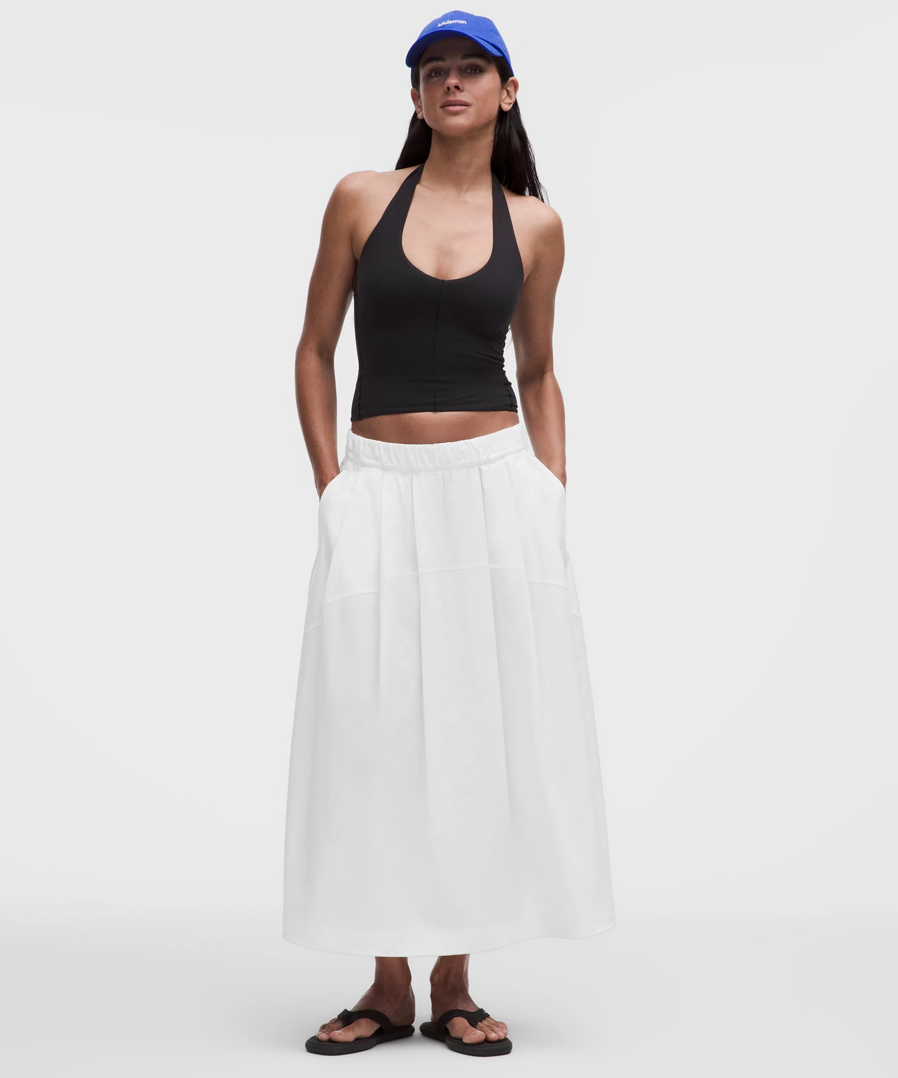 LuluLinen Adjustable-Hem Maxi Skirt | Lululemon (US)
