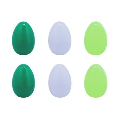 6ct Easter Plastic Eggs Turquoise Green Blue - Spritz™ | Target