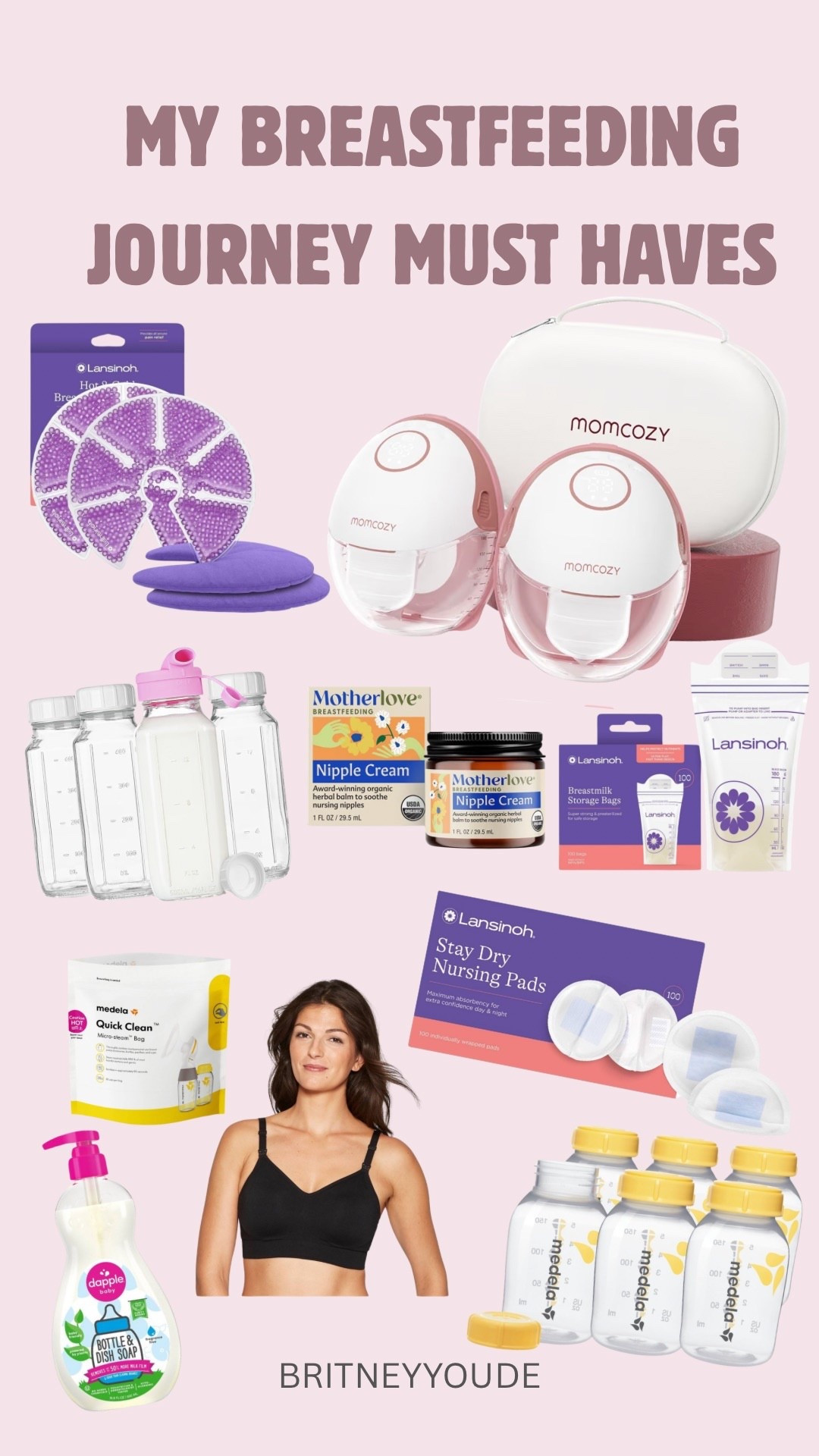 8 months into breastfeeding, exclusively pumping! These are the items I’ve used and love. The breast cooling pads…GAME CHANGER🫢👊🏻 and I’ve used my portable breast pump now over 1,200+ times! #breastfeeding 

#LTKselfcare #LTKmomlife #LTKBaby