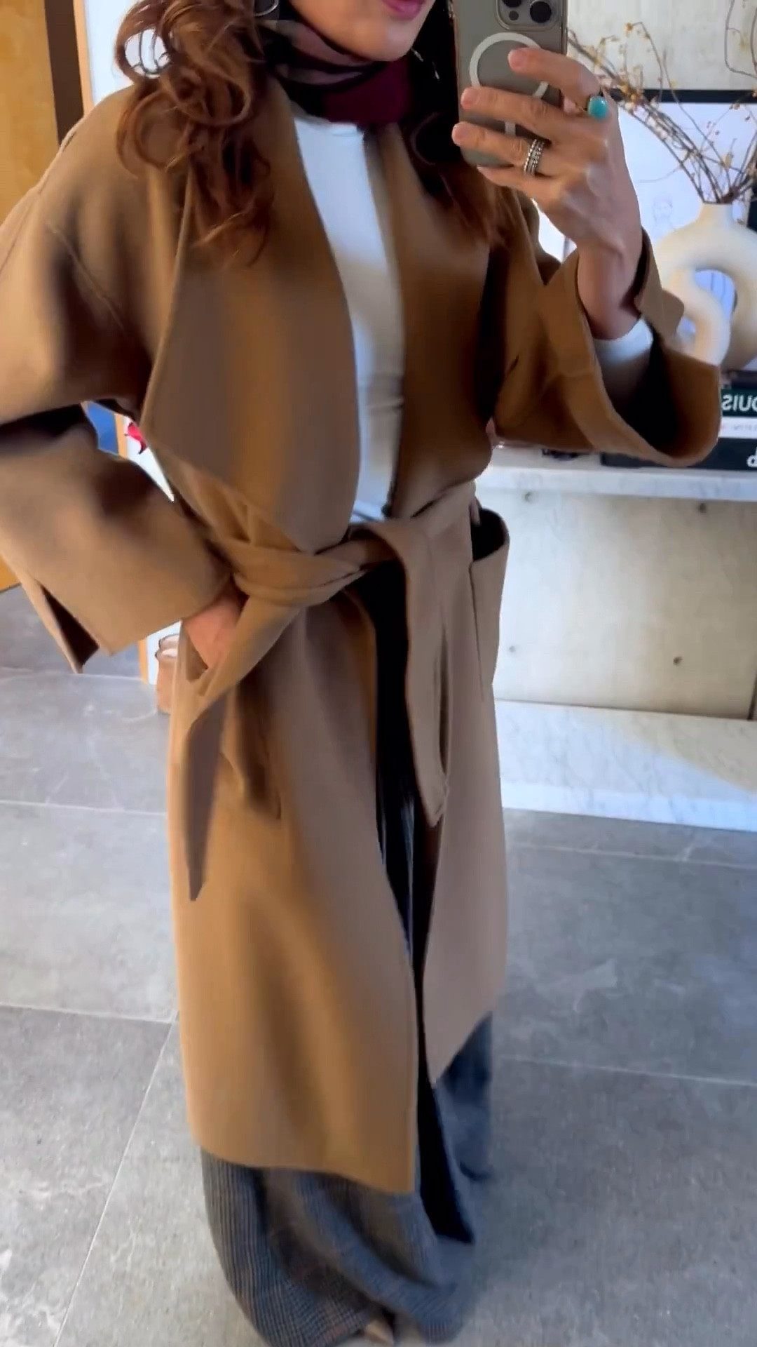 Love this wrap coat! 
ELLIATT sold out 
This one linked  is identical from quince 
Wrap wool coat 