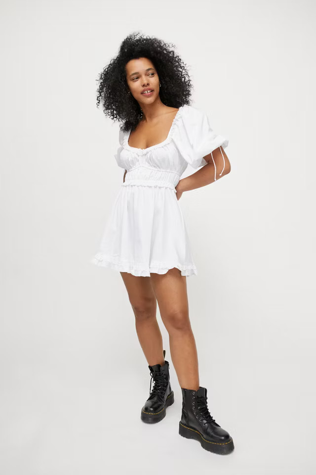 For Love & Lemons Jackson Mini Dress | Urban Outfitters (US and RoW)