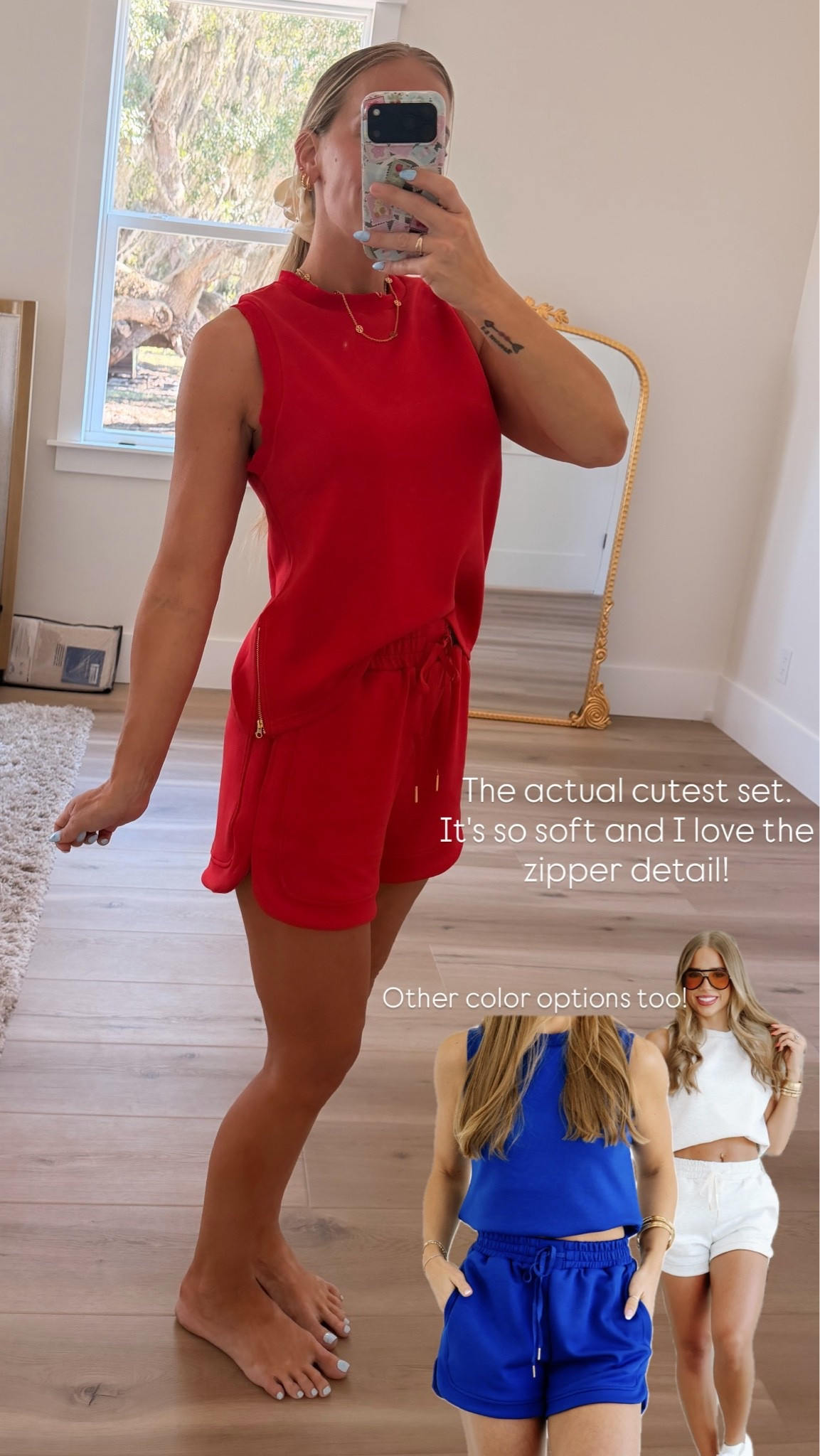 I'm wearing a small in both! @thewillowtree