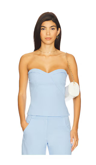 x REVOLVE Soho Top in Baby Blue | Revolve Clothing (Global)