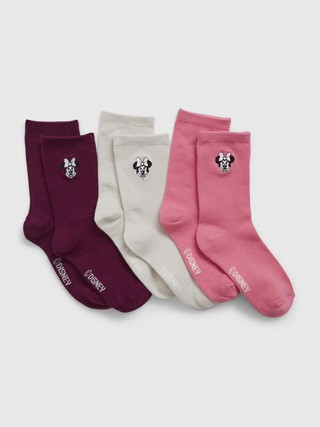 GapKids &amp;#124 Disney Minnie Mouse Crew Socks (3-Pack) | Gap (US)