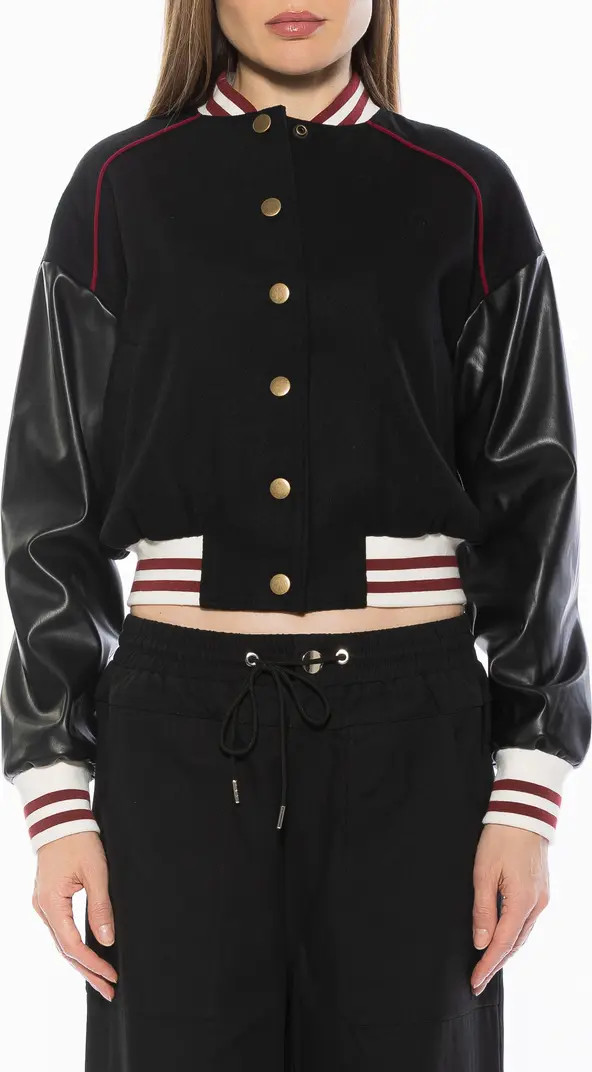 Ciela Varsity Bomber Jacket | Nordstrom Rack