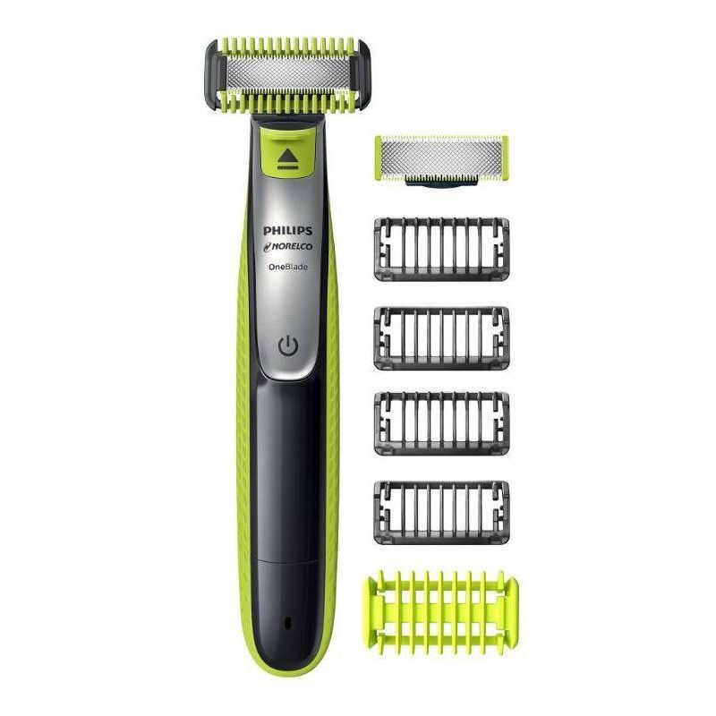 Philips Norelco OneBlade Hybrid Rechargeable Men's Electric Face & Body Trimmer - 10pc - QP2630/7... | Target