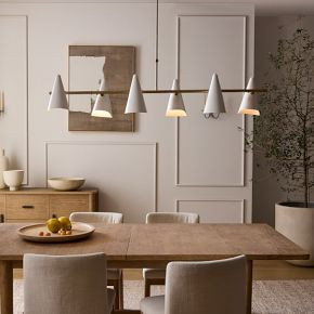 Coco Linear Chandelier (54") | West Elm (US)