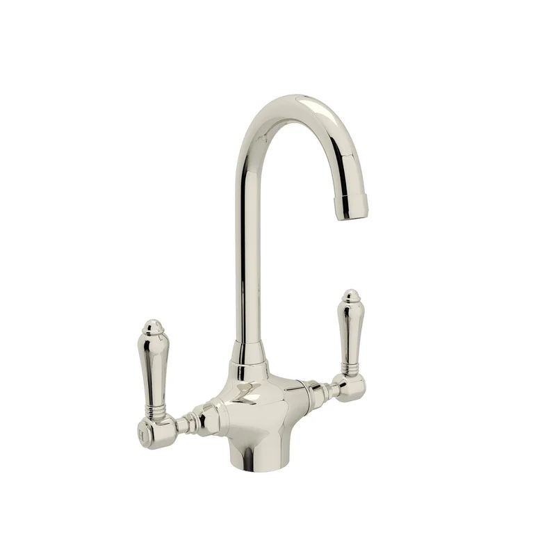 A1667LMPN-2 San Julio® Double Handle Kitchen Faucet with Accessories | Wayfair Professional