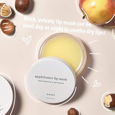 NOONI Applebutter Lip Mask - Korean Skin Care Sleep Mask for Your Lips, Lip Moisturizer for Lip C... | Amazon (US)