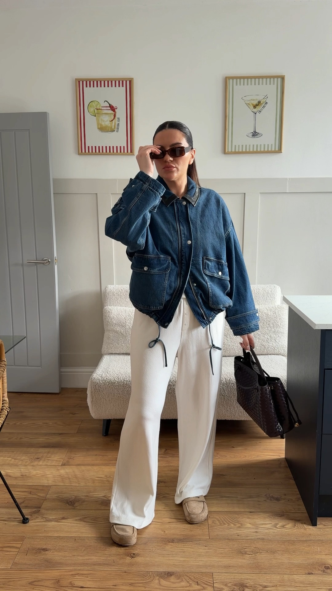 Casual spring outfits 
Denim jacket 
M&S
Casual 
Midsize 
Everyday 
Size 12 

#LTKjeans #LTKspring #LTKuk