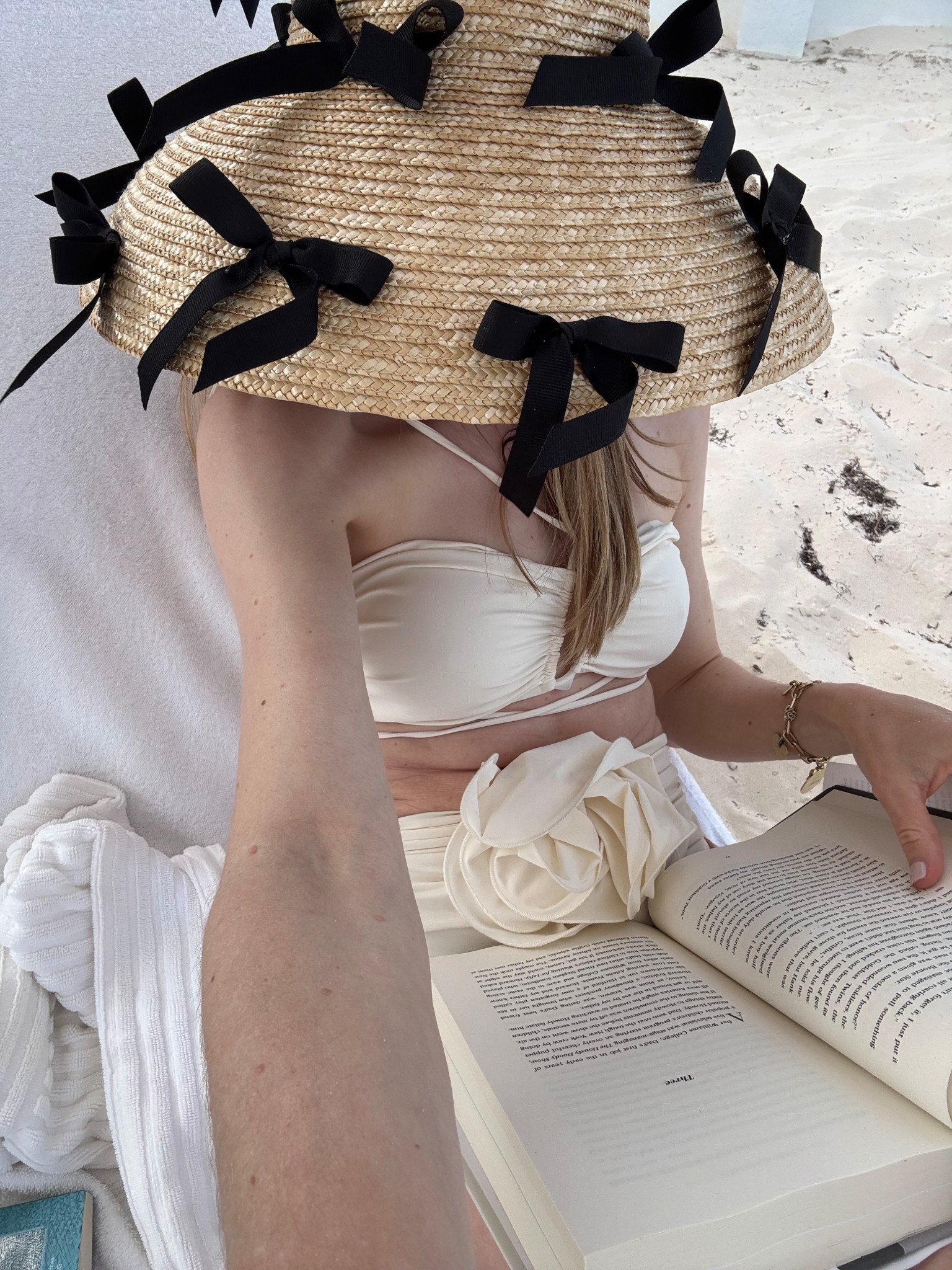 Beach hats! My favorite hats on a trip. 