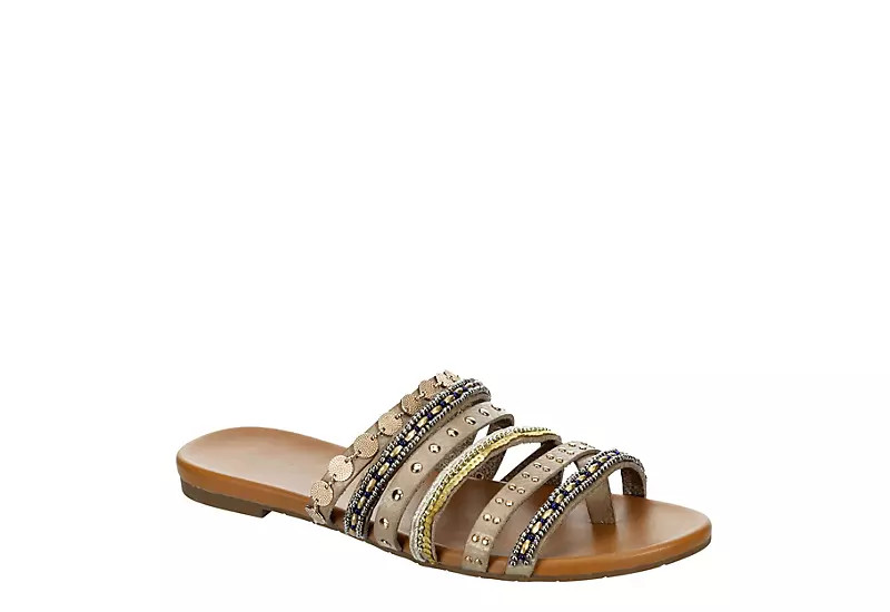 Limelight Womens Joelle Flip Flop Sandal - Grey | Rack Room Shoes