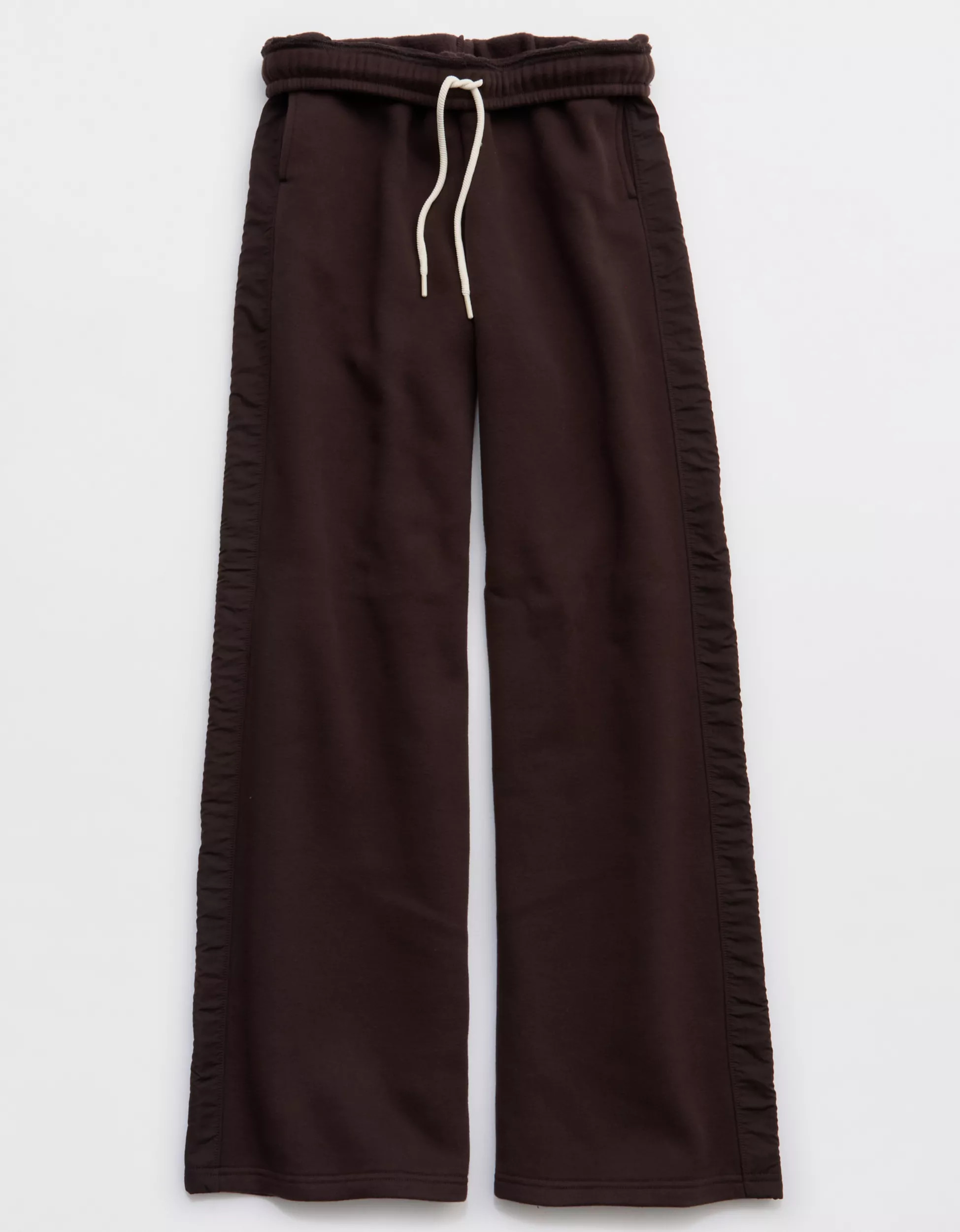 OFFLINE By Aerie Cloud Fleece Nylon Track Trouser | American Eagle Outfitters (US & CA)
