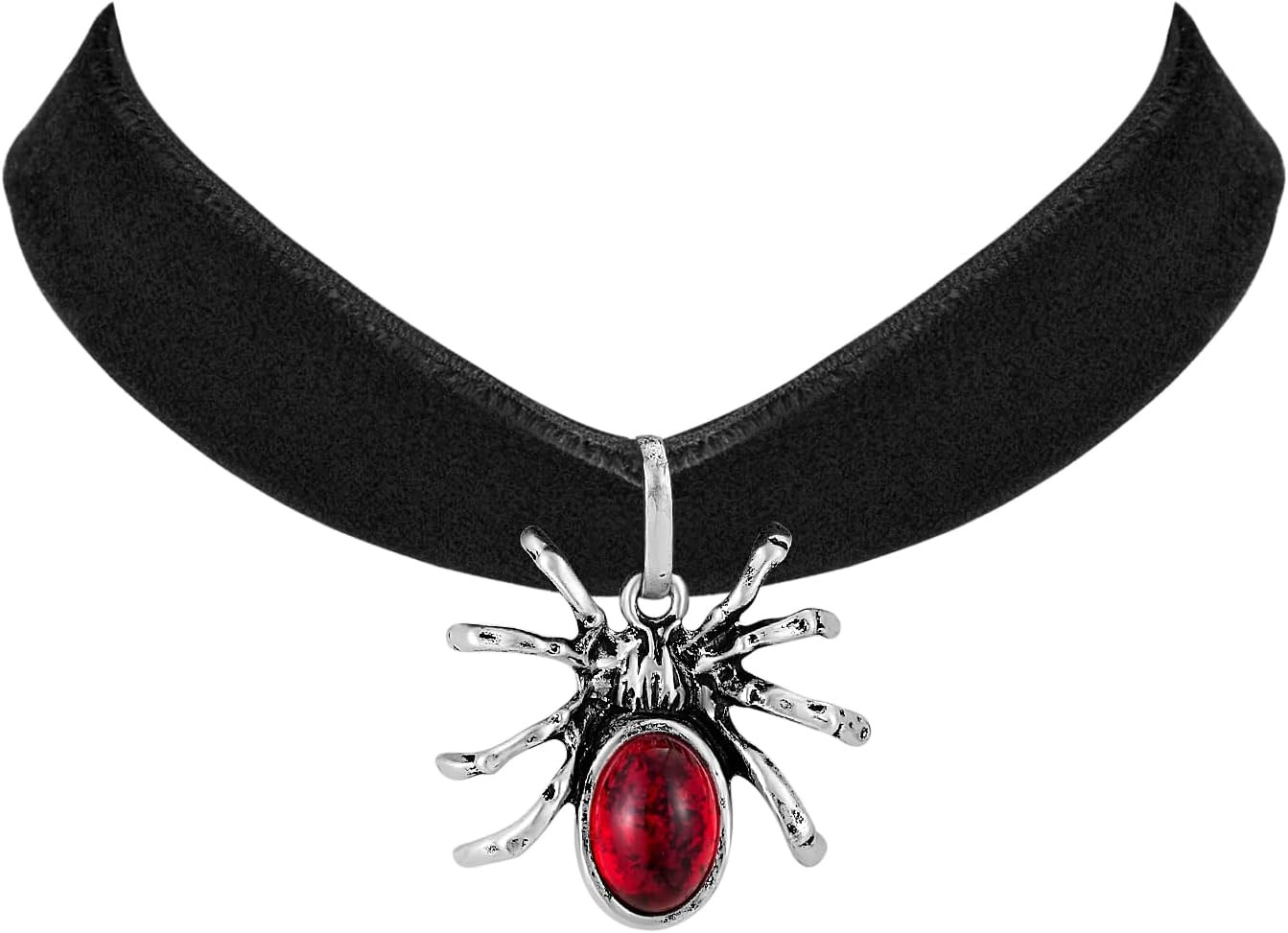 Black Gothic Choker Necklace for Women Black Gothic Cross Pendant Necklaces Dark Punk Emo Grunge Vampire Necklace Hip-hop Jewelry | Amazon (US)