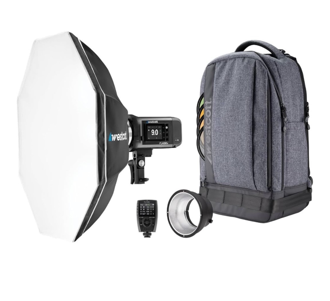 ✨ Elevate your photography game with the Westcott FJ400 II Touchscreen Strobe 1-Light Backpack Kit! 💼 Perfect for studio or on-the-go shoots, it comes with the FJ Pro AC/DC Battery (400Ws) and FJ-X3 S wireless trigger — powerful, portable, and ready for any lighting challenge.
Whether I’m capturing dreamy portraits, full-body studio shots, or outdoor branding content, this kit gives me soft, flattering light every time. 🎨📸
💡 My go-to for crisp, professional results — no matter where the shoot takes me.

#LTKU
