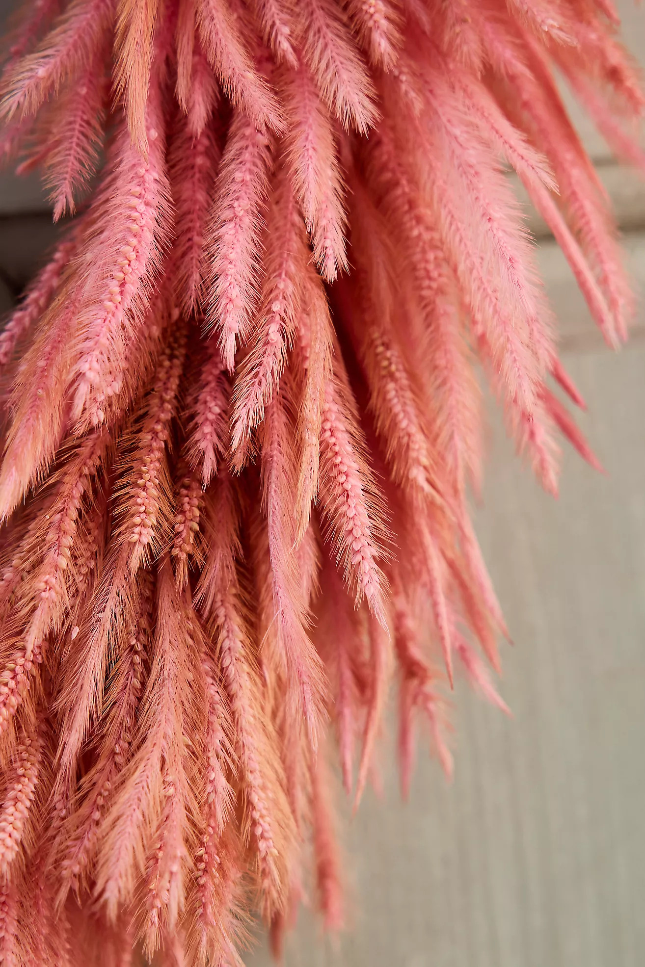 Preserved Silk Grass Heart Wreath | Anthropologie (US)