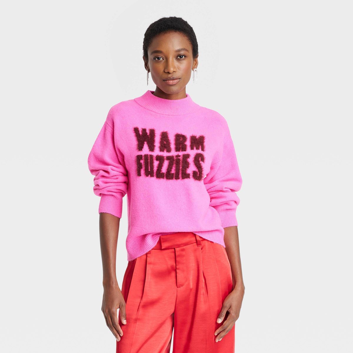 Women's Crewneck Graphic Pullover Sweater - A New Day™ | Target