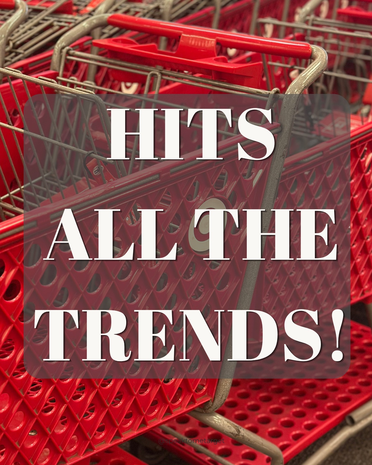 New at Target! And it hits all the trends! 

#LTKPetite #LTKOver40 #LTKFestival