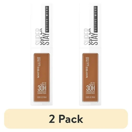 (2 pack) Maybelline Super Stay Longwear Liquid Concealer Up to 30HR Wear 57 0.33 fl oz | Walmart (US)