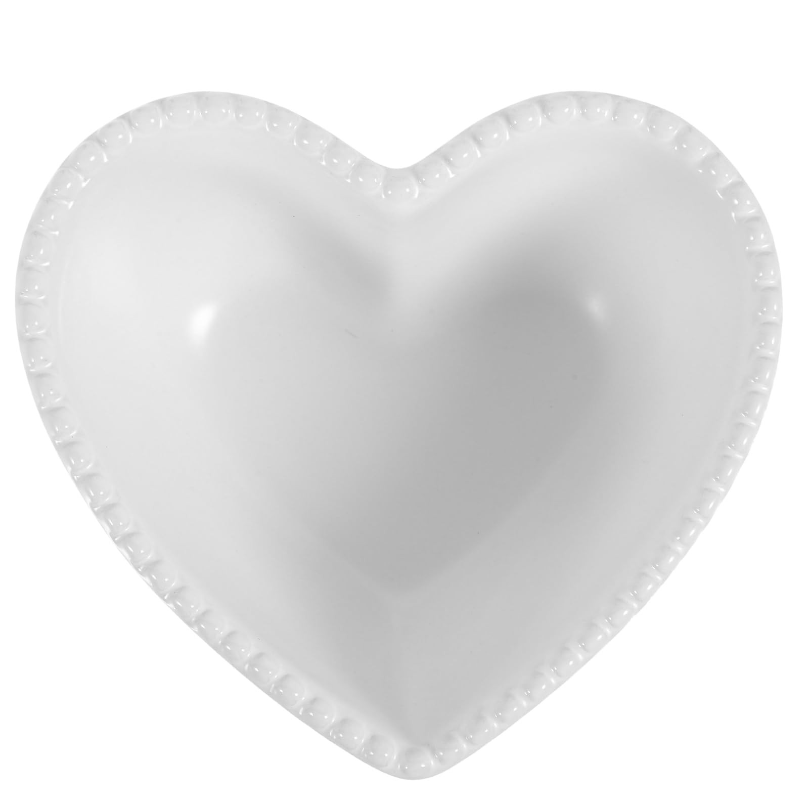 Cabilock Heart Shaped Ceramic Dessert Bowl 4.52 Inch Fruit Salad Snack Serving Bowl for Home Kitc... | Amazon (CA)