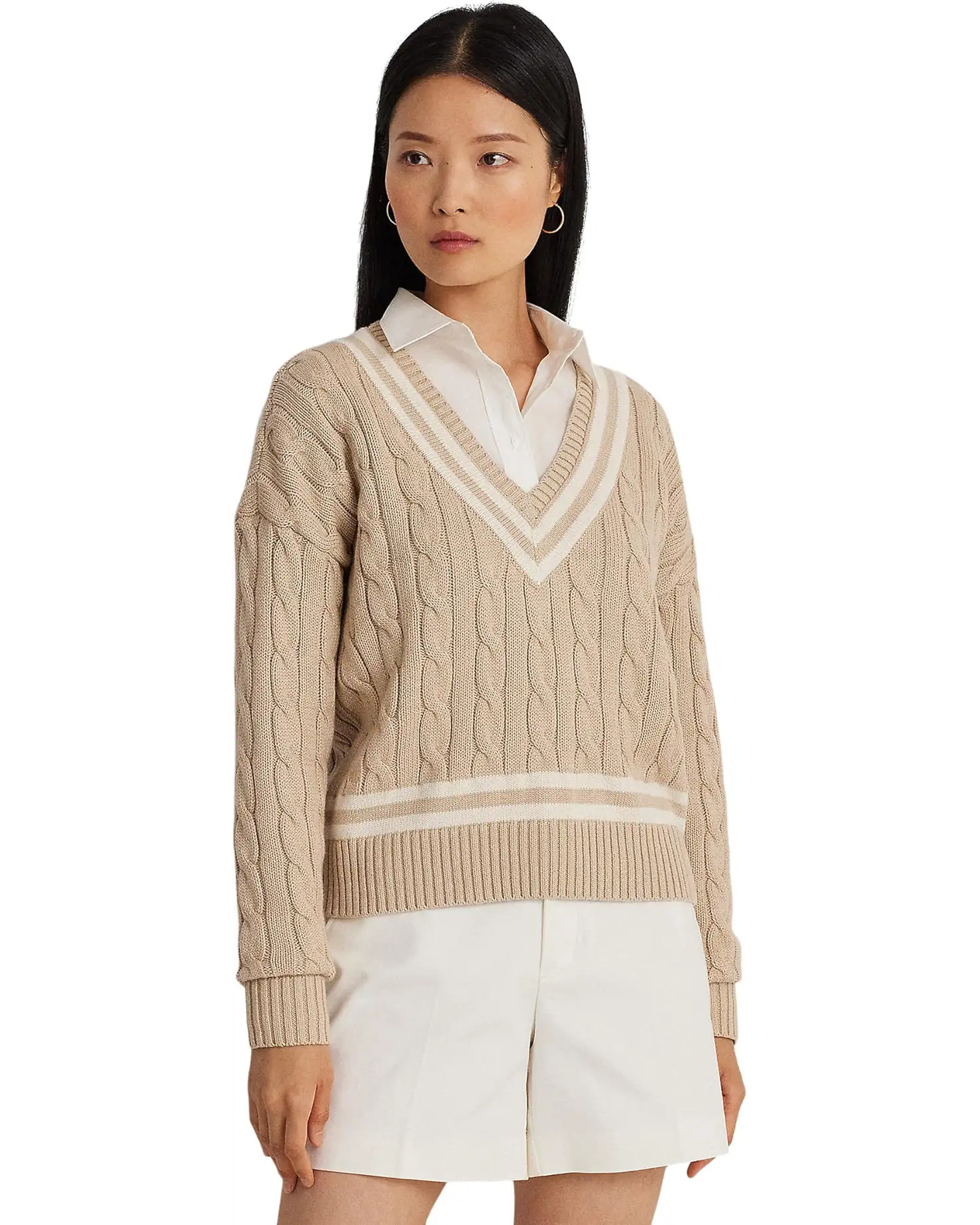 Cable-Knit Cricket Sweater | Zappos